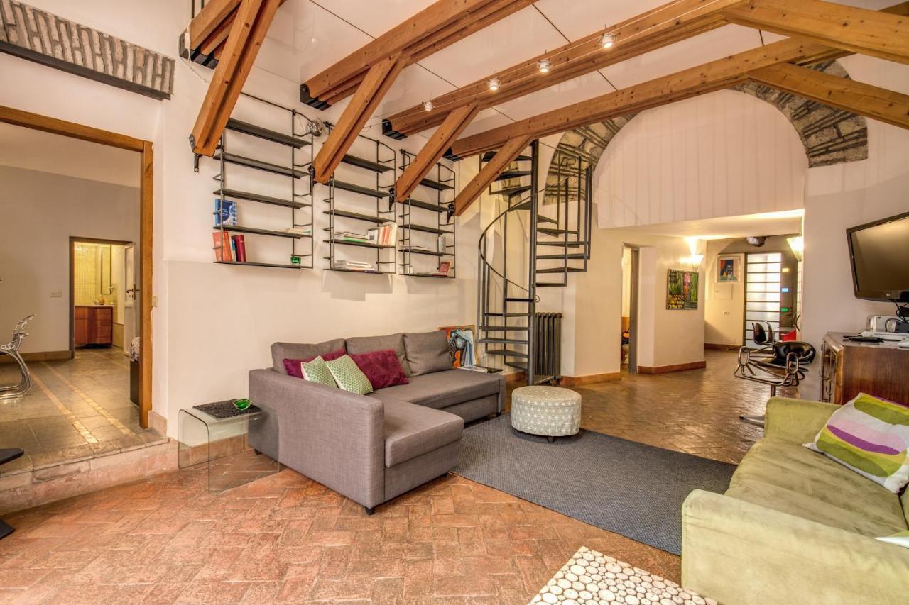 Trastevere Hyperloft & Garden Apartment Roma Ngoại thất bức ảnh
