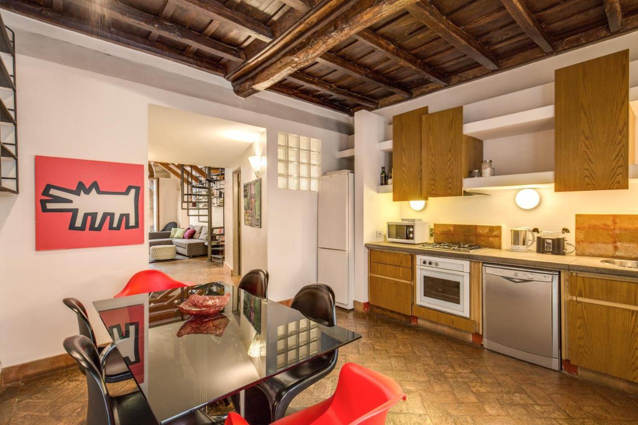 Trastevere Hyperloft & Garden Apartment Roma Ngoại thất bức ảnh