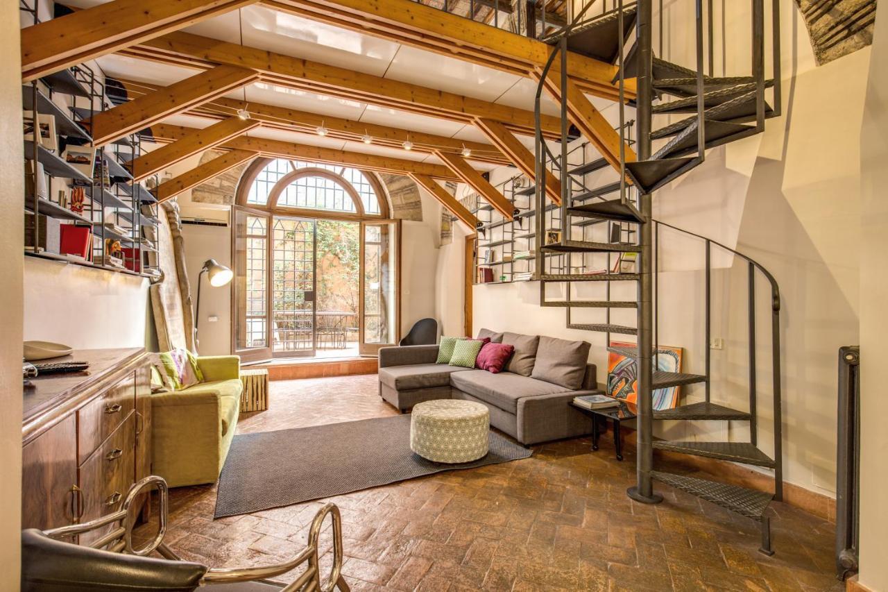 Trastevere Hyperloft & Garden Apartment Roma Ngoại thất bức ảnh